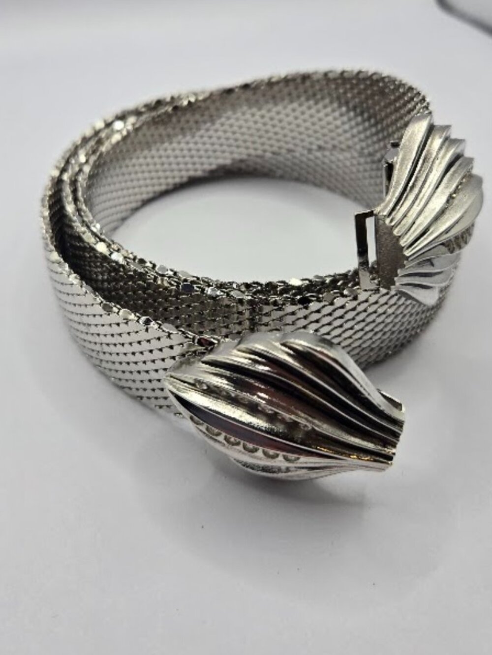 Whiting & Davis silver belt
